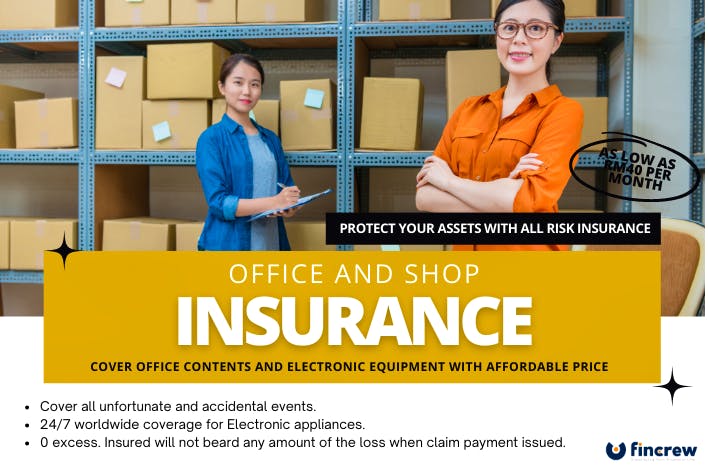 Shop & Office All Risk Insurance